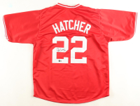Billy Hatcher Signed Jersey (Beckett) at PristineAuction.com