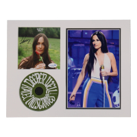Kacey Musgraves Signed "Deeper Well" CD Insert Lithograph Display with 8x10 Photo (ACOA) at PristineAuction.com