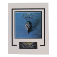 Don Felder Signed "Their Greatest Hits (1971-1975)" Cut Lithograph Display with 8x10 Photo (ACOA) at PristineAuction.com