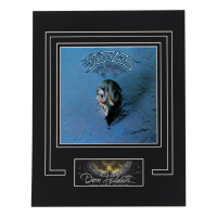 Don Felder Signed "Their Greatest Hits (1971-1975)" Cut Lithograph Display with 8x10 Photo (ACOA) at PristineAuction.com