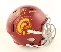 Matt Leinart Signed USC Trojans Full-Size Helmet Inscribed "04 Heisman" (Beckett) at PristineAuction.com