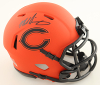 Mike Singletary Signed Bears Rave Alternate Speed Mini Helmet (JSA) at PristineAuction.com