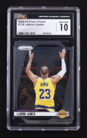 LeBron James 2024-25 Panini Prizm #130 (CGC 10) at PristineAuction.com