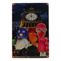 Zach Tyler Eisen Signed "The Backyardigans" Metal Sign Inscribed "Pablo" (JSA) at PristineAuction.com