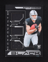 Brock Bowers 2024 Panini Black Components Jerseys #7 #49/199 RC at PristineAuction.com