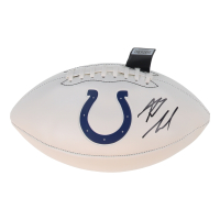 Riley Leonard Signed NFL White Panel Football (JSA) at PristineAuction.com