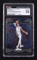Victor Wembanyama 2024-25 Panini Prizm Fireworks #2 RC (CGC 10) at PristineAuction.com