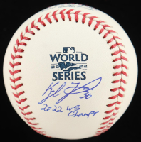 Kyle Tucker Signed 2022 World Series Baseball Inscribed "2022 WS Champs" (Beckett) at PristineAuction.com