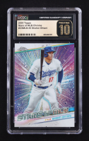 Shohei Ohtani 2024 Topps Chrome Stars of MLB #CSMLB55 (CGC Pristine 10) at PristineAuction.com
