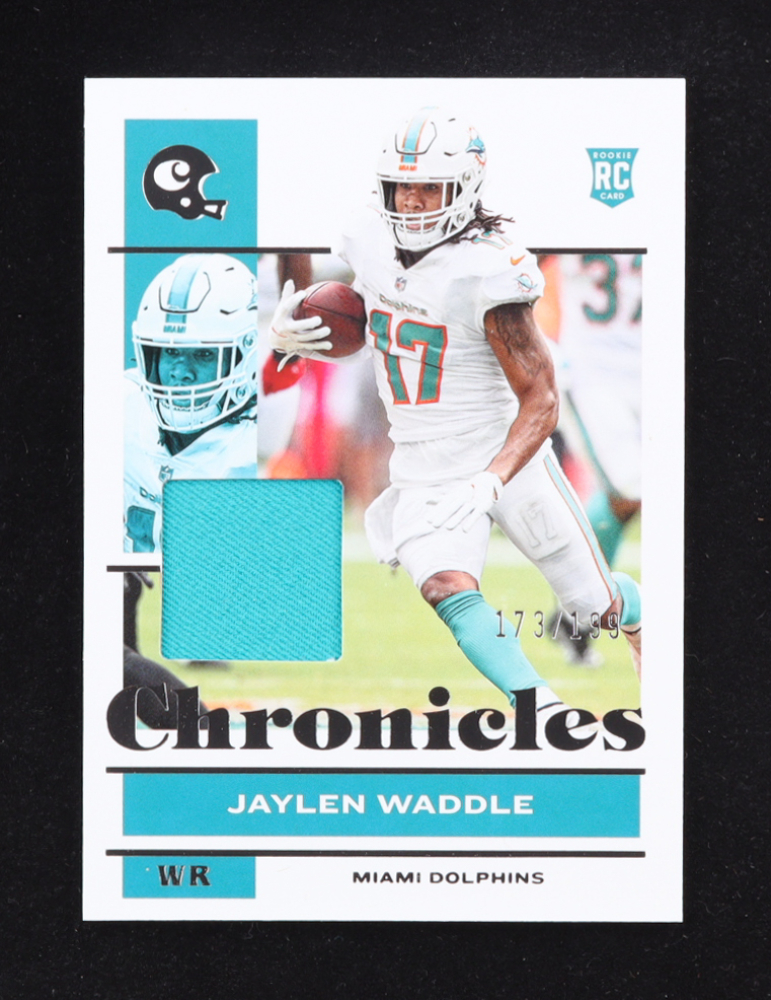 Jaylen Waddle 2021 Chronicles Jerseys #76 #173/199 RC
