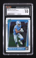 Amon-Ra St. Brown 2021 Donruss Optic RR #228 RC (CGC 10) at PristineAuction.com