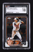 Gunnar Henderson 2023 Topps Chrome #2 RC (CGC 10) at PristineAuction.com