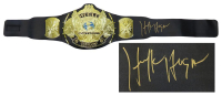 Hulk Hogan Signed WWE Championship Belt (Schwartz) at PristineAuction.com