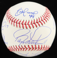 "1990 World Series Champions" OML Baseball Team-Signed by (8) with Barry Larkin, Jose Rijo, Chris Sabo, Eric Davis (Beckett) at PristineAuction.com