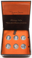 The Joseph Smith Memorial Collection Set Medallions with (6) 1 Troy Ounce .999 Silver Bullion Rounds at PristineAuction.com