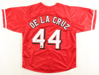 Elly De La Cruz Signed Jersey (Beckett) at PristineAuction.com