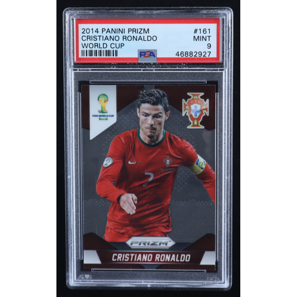 Cristiano Ronaldo 2014 Panini Prizm World Cup #161 (PSA 9) at PristineAuction.com