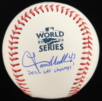 Lance McCullers Jr. Signed 2022 World Series Baseball Inscribed "2022 WS Champs!" (Beckett) at PristineAuction.com
