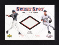 Mike Piazza / Derek Jeter 2001 Sweet Spot Game Base Duos #B1JP at PristineAuction.com