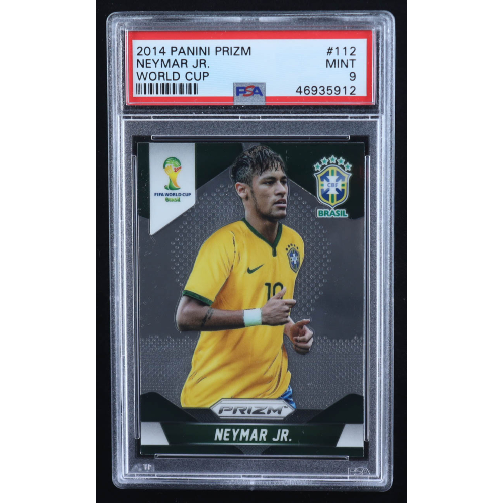 Neymar 2014 Panini Prizm World Cup #112 (PSA 9) at PristineAuction.com