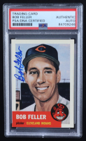 Bob Feller Signed 1991 Topps Archives '53 #54 (PSA) at PristineAuction.com