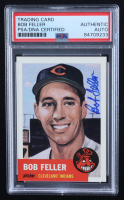 Bob Feller Signed 1991 Topps Archives '53 #54 (PSA) at PristineAuction.com