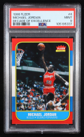 Michael Jordan 1996-97 Fleer Decade of Excellence #4 (PSA 9) at PristineAuction.com