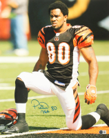 Peter Warrick Signed Bengals 16x20 Photo (Beckett) at PristineAuction.com