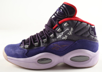 Allen Iverson Signed Reebok Basketball Shoe Inscribed "HOF 2K16" (Beckett) at PristineAuction.com