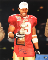 Peter Warrick Signed Florida State Seminoles 16x20 Photo (Beckett) at PristineAuction.com