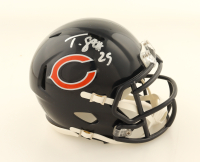 Tyrique Stevenson Signed Bears Speed Mini Helmet (JSA) at PristineAuction.com