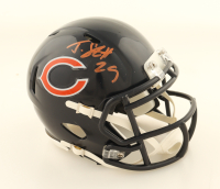 Tyrique Stevenson Signed Bears Speed Mini Helmet (JSA) at PristineAuction.com