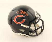 Tyrique Stevenson Signed Bears Speed Mini Helmet (JSA) at PristineAuction.com