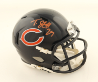 Tyrique Stevenson Signed Bears Speed Mini Helmet (JSA) at PristineAuction.com