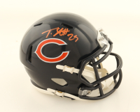 Tyrique Stevenson Signed Bears Speed Mini Helmet (JSA) at PristineAuction.com