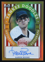 Aaron Boone 2024 Leaf A Bronx Legacy Metal Yankee Doodles Prismatic Gold #YDAB1 #1/2 at PristineAuction.com