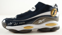 Allen Iverson Signed Reebok Basketball Shoe Inscribed "HOF 2K16" (Beckett) at PristineAuction.com