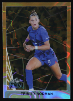 Trinity Rodman 2024 Leaf Collective '90 Leaf Lava Gold #90B169 #1/1 at PristineAuction.com