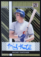 Mickey Hatcher 2024 Leaf Collective '89 Pro Set Autographs Super Prismatic Gold #89AMH1 #1/1 at PristineAuction.com
