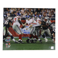 Eli Manning Signed Giants 16x20 Photo (Steiner) at PristineAuction.com