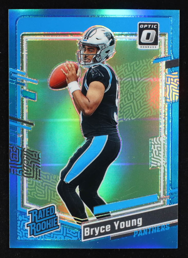 Bryce Young 2023 Donruss Optic Aqua #213 #287/299 RR RC