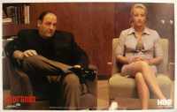 Edie Falco & James Gandolfini Signed "The Sopranos" 22x34 Photo (Beckett) at PristineAuction.com