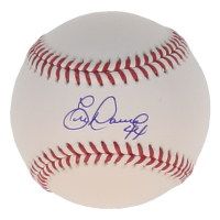 Eric Davis Signed OML Baseball (Beckett) at PristineAuction.com