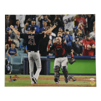 Christian Vazquez Signed Red Sox 16x20 Photo Inscribed "WSC 18" (JSA) at PristineAuction.com