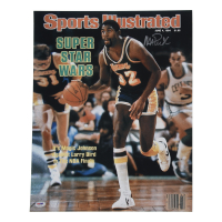 Magic Johnson Signed Lakers 16x20 Photo (PSA) at PristineAuction.com