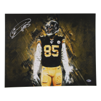 Eric Ebron Signed Steelers 16x20 Photo (Beckett) at PristineAuction.com