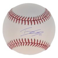 TJ Friedl Signed OML Baseball (Beckett) at PristineAuction.com