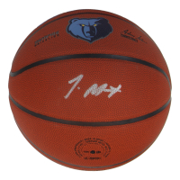 Ja Morant Signed Grizzlies Logo NBA Basketball (Beckett) at PristineAuction.com