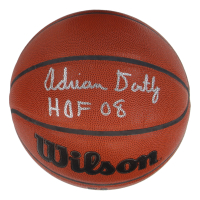 Adrian Dantley Signed NBA Basketball Inscribed "HOF 08" (Schwartz) at PristineAuction.com