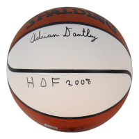 Adrian Dantley Signed NBA Basketball Inscribed "HOF 2008" (Beckett) at PristineAuction.com